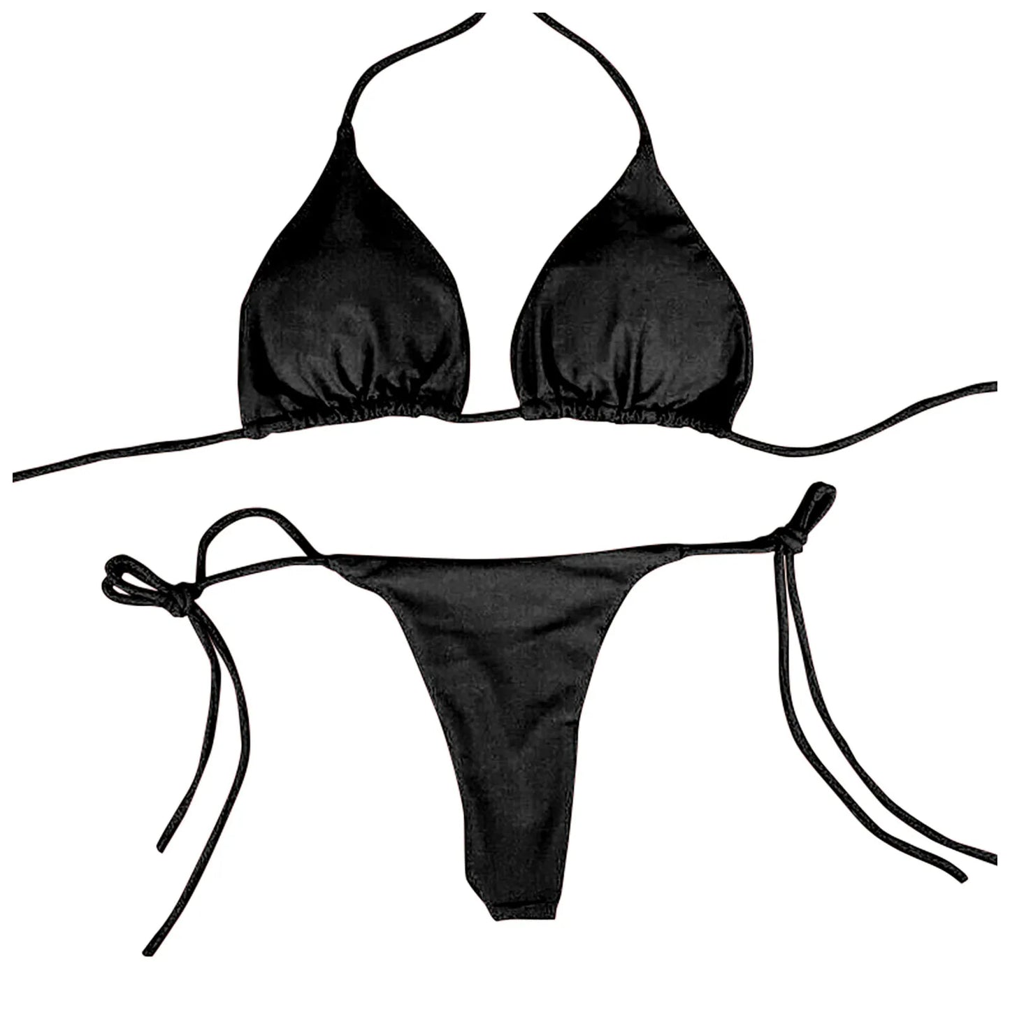 Sexy Women Bikini Lingerie Set T--back Thong