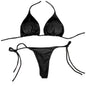 Sexy Women Bikini Lingerie Set T--back Thong