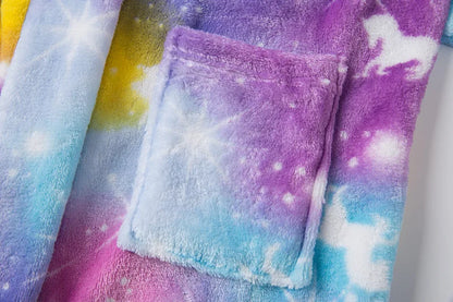 Boys/Girls Winter Colorful Bathrobe Sleepwear Loungewear