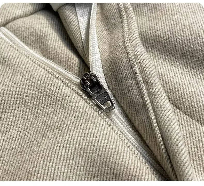 Men's Woolen Suit Pants Slim Straight Elastic Waist