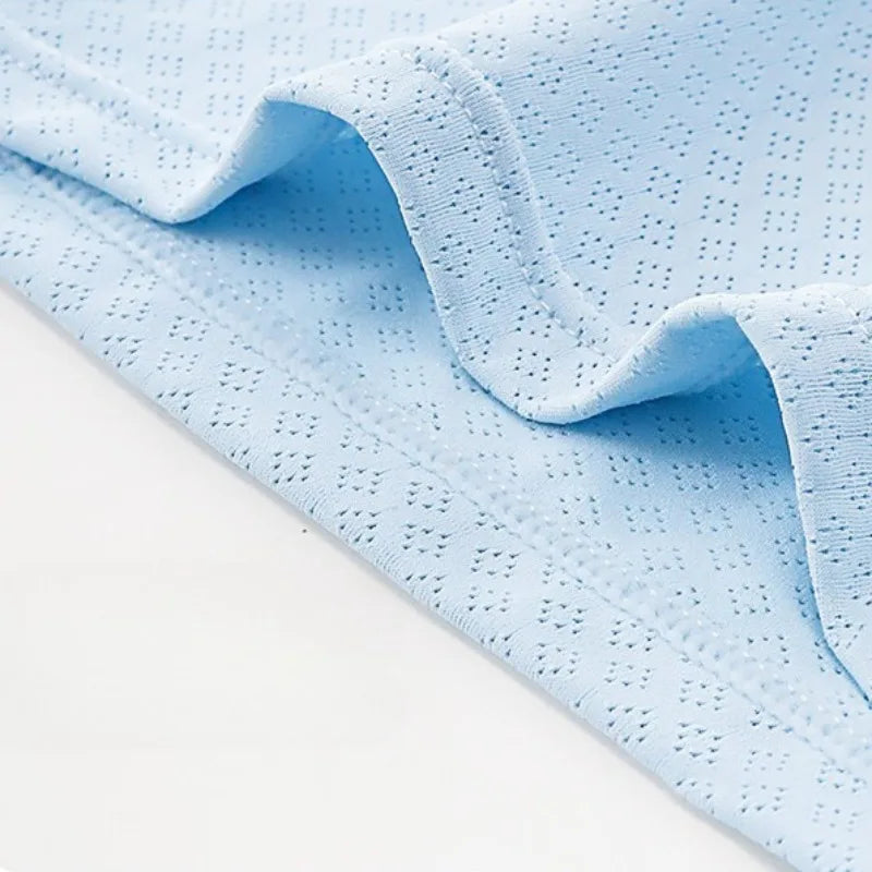 4PCS Teens Boys Mesh Breathable Comfort Antibacterial Underwear