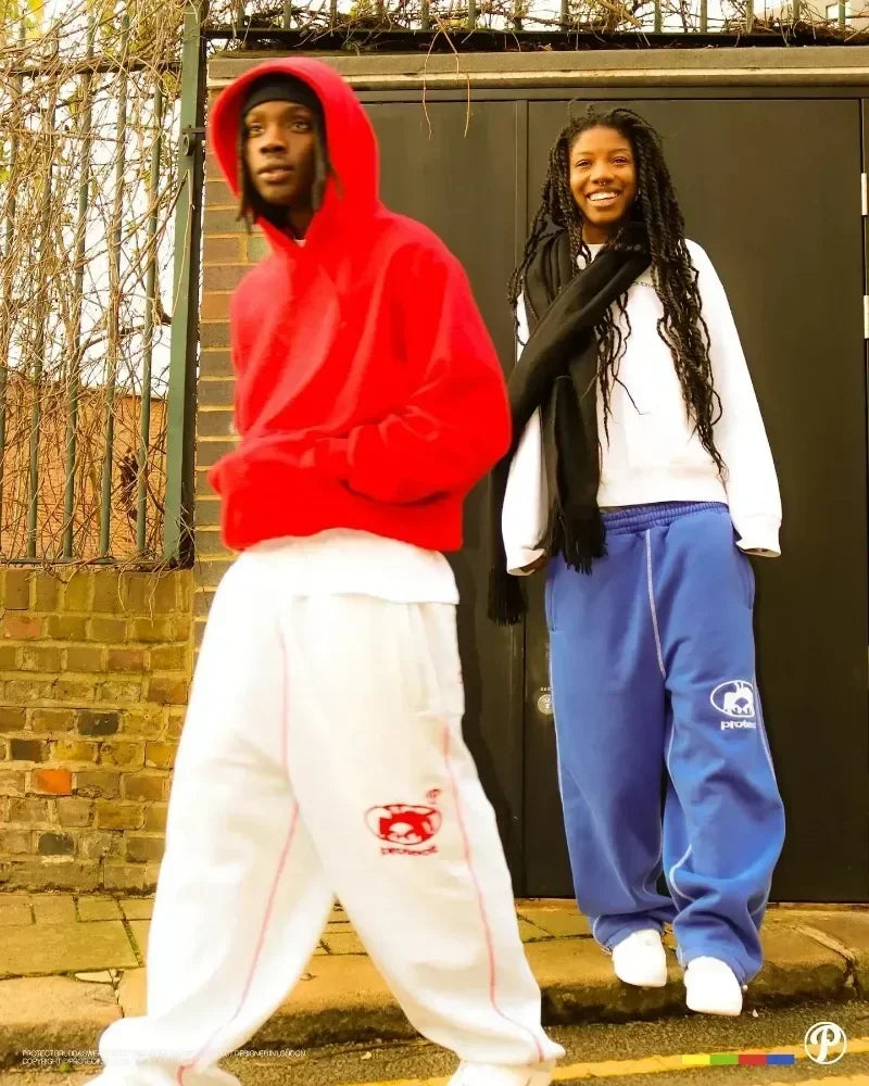 Man Long Pants Cargo Streetwear Joggers