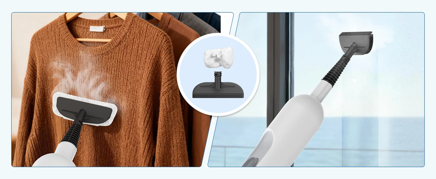 Powerful Mop Scrubbing Steam Cleaner Detachable Floor