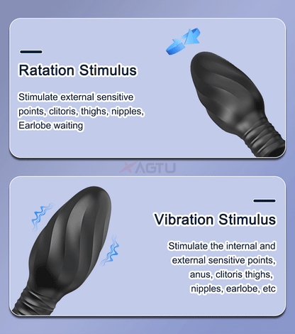 Toy Butt Plug Stimulator Masturbation Penetration Vibrating