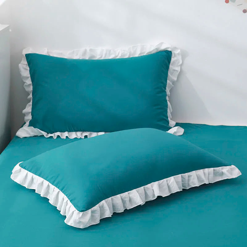 Princess Pillowcases With Ruffles Multiple Sizes Comfortable