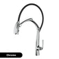Gunmetal Brass Kitchen Faucet with LED Display