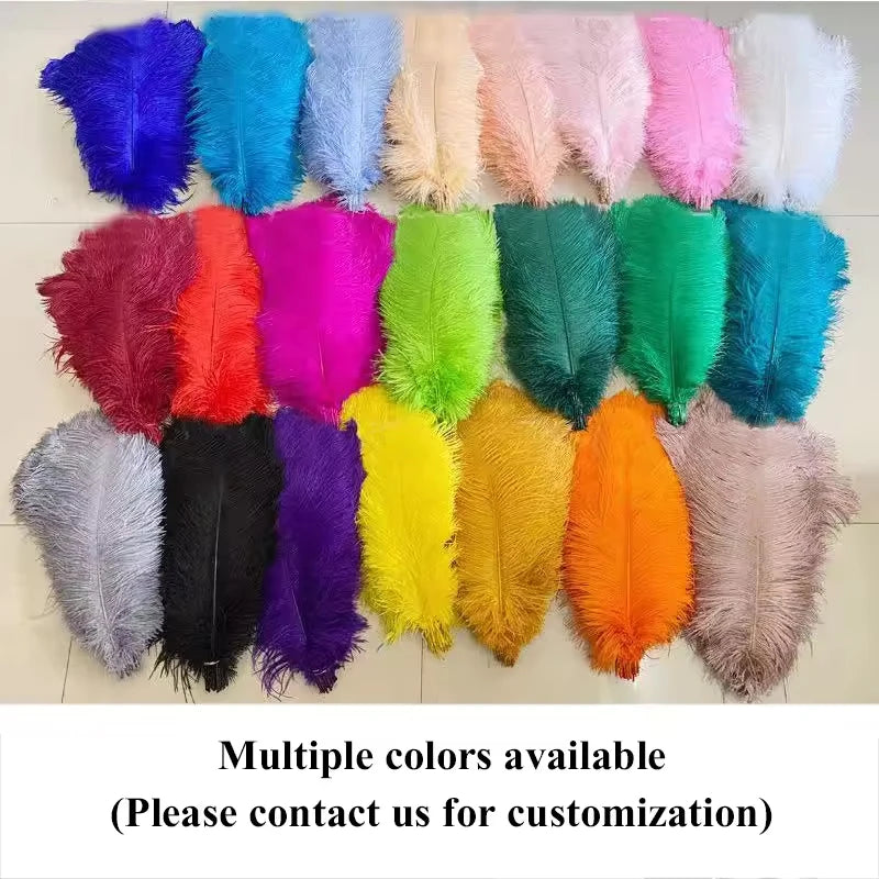 Luxury Feather Floor Standing Lamp Mood Light