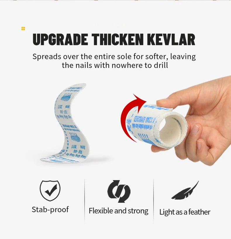 Breathable, lightweight and comfortable anti-puncture safety