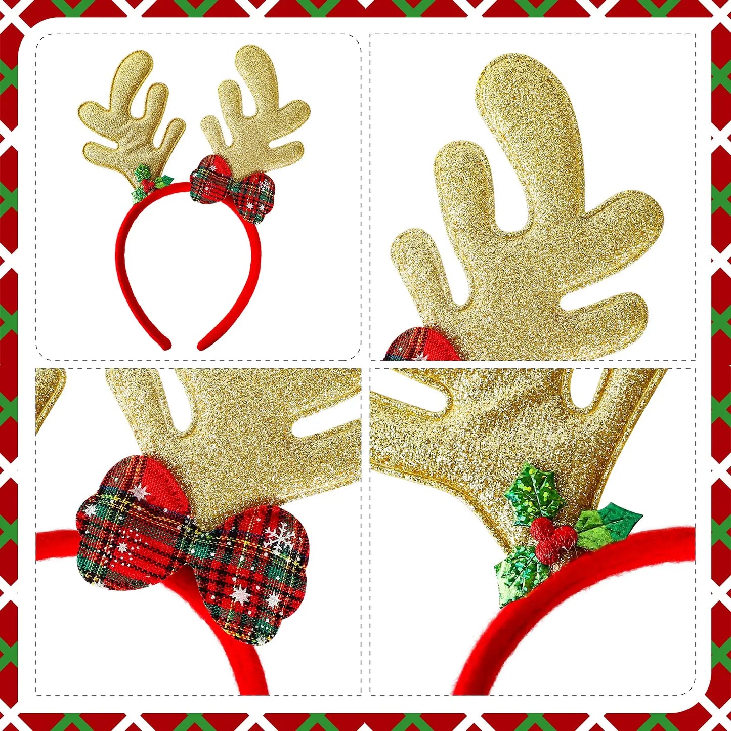 Headband Christmas Party Decorations Favors