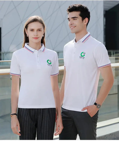 Restaurant Polo Shirt for Men Women Waiter Short Sleeve