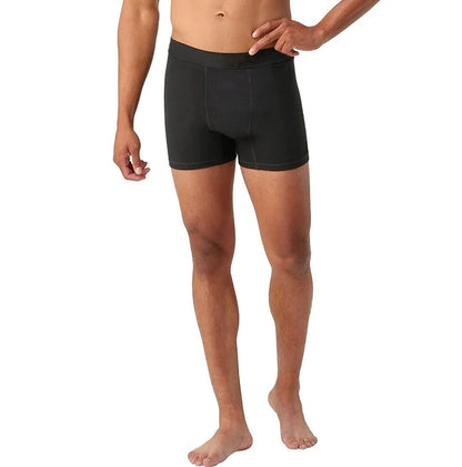 Mens Merino Boxer Briefs Soft Breathable Sports