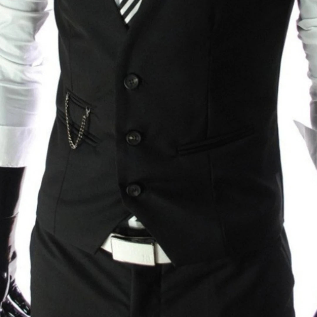 Men Dress Vest Slim Fit Casual Sleeveless