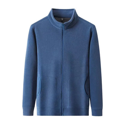 Zipper Hoodie Sweatshirt Fleece Lined Cardigan Jacket