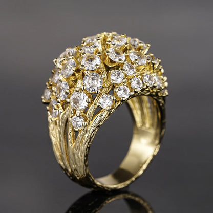 Luxury Gold Color Wedding Band Accessories