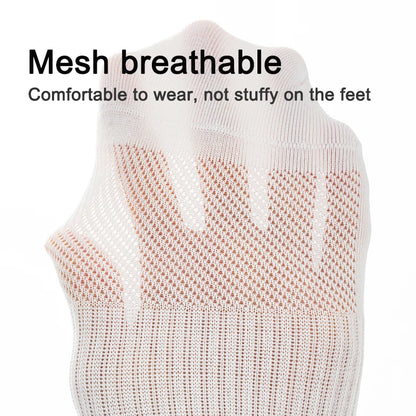6Pairs Men Cotton Mesh Socks