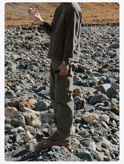 Loose Straight Water Repellent Softshell Hiking Trouser