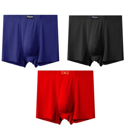 3pcs Oversize Men Plus Size Boxer Underwear
