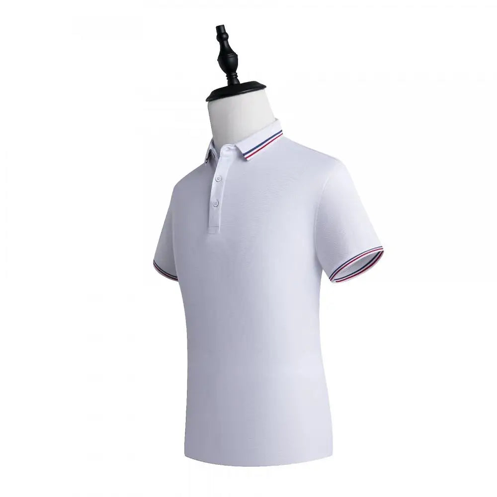 Restaurant Polo Shirt for Men Women Waiter Short Sleeve