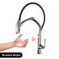 Gunmetal Brass Kitchen Faucet with LED Display