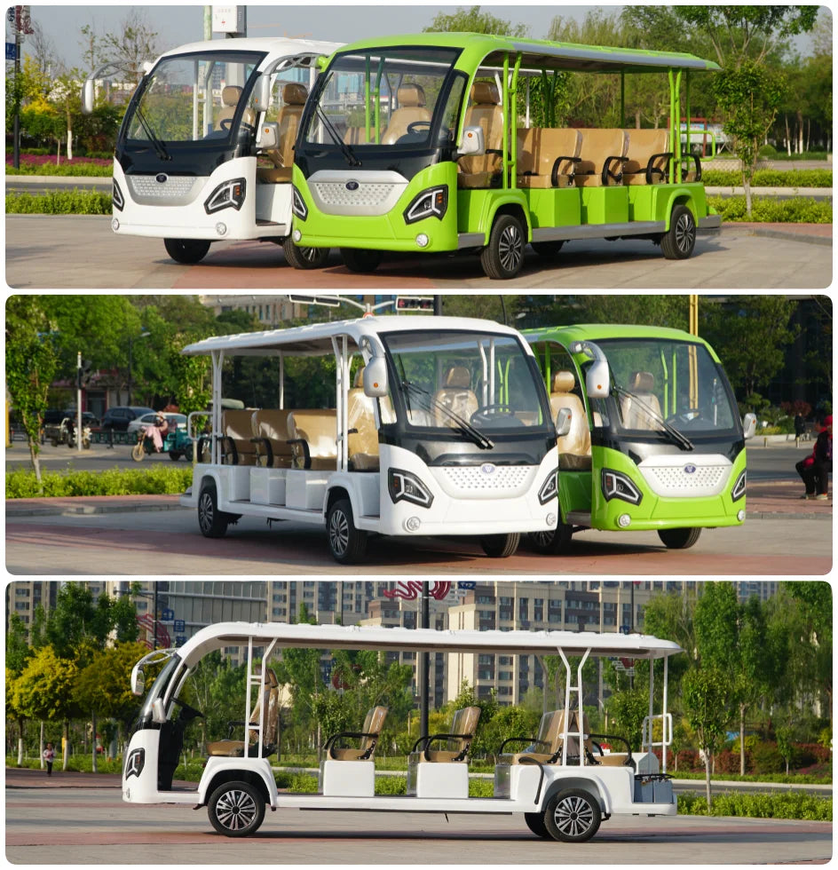 Luxury Exquisite 11-Seat Large Electric Tourist Bus