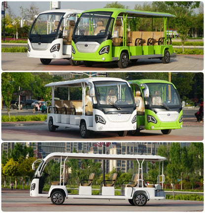 Luxury Exquisite 11-Seat Large Electric Tourist Bus