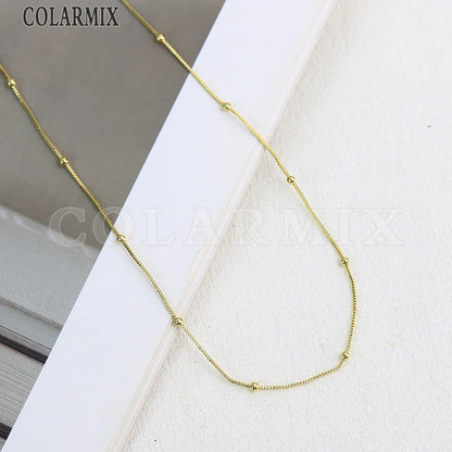 20 Pcs Wholesale Gold Plated  Jewelry chains Necklace
