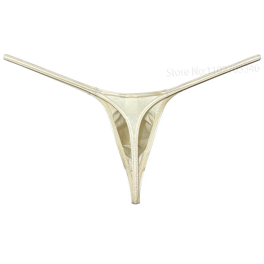 Cheeky Men's Thong String Briefs G-string Bikini