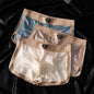 3PCS Luxury Silk Satin-like Men's  Breathable Underwear