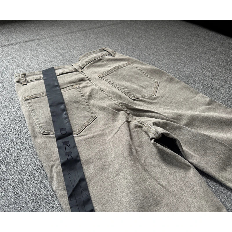 Men's Horn Wide Skinny Stacked Denim Pant