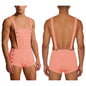 Mens Tear Away Backless, Nightclub Party Jumpsuit