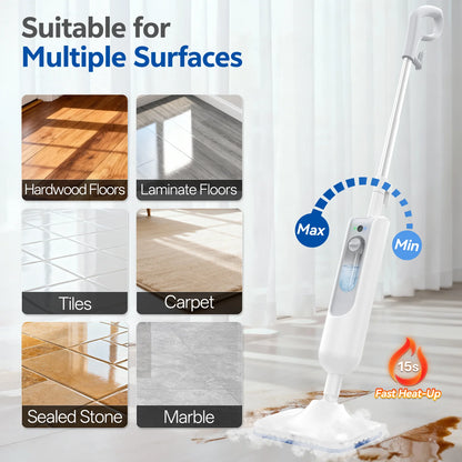 Powerful Mop Scrubbing Steam Cleaner Detachable Floor