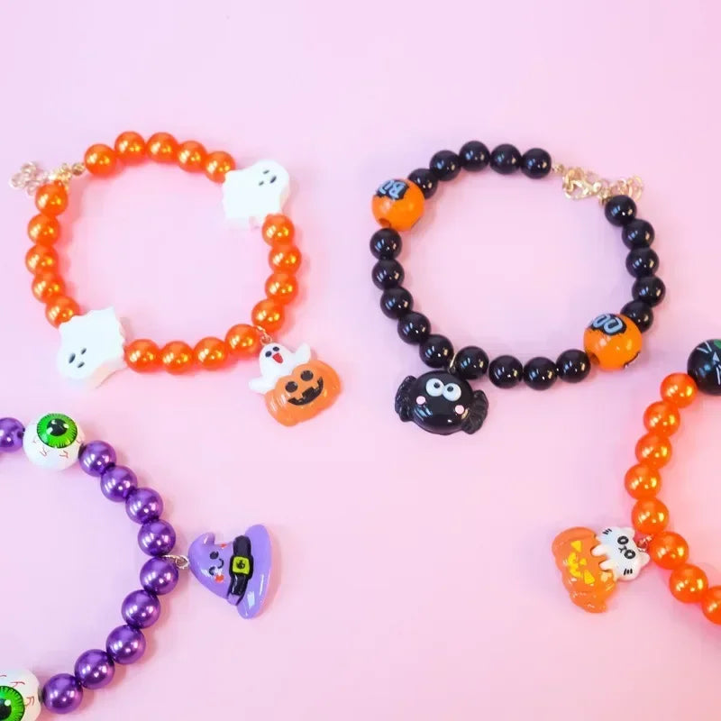 Cute Cartoon Cat Collar Halloween Accessories Pearl