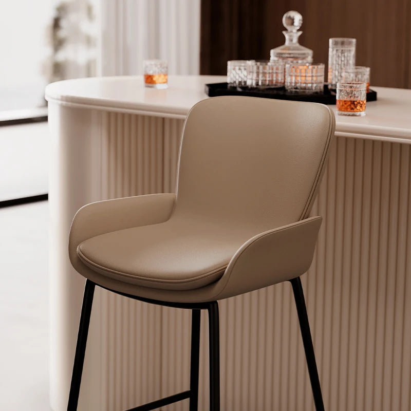 Design Bar Chair Modern Luxury Iron Stool