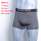 Mens Merino Wool Boxer Brief Breathable Fitness