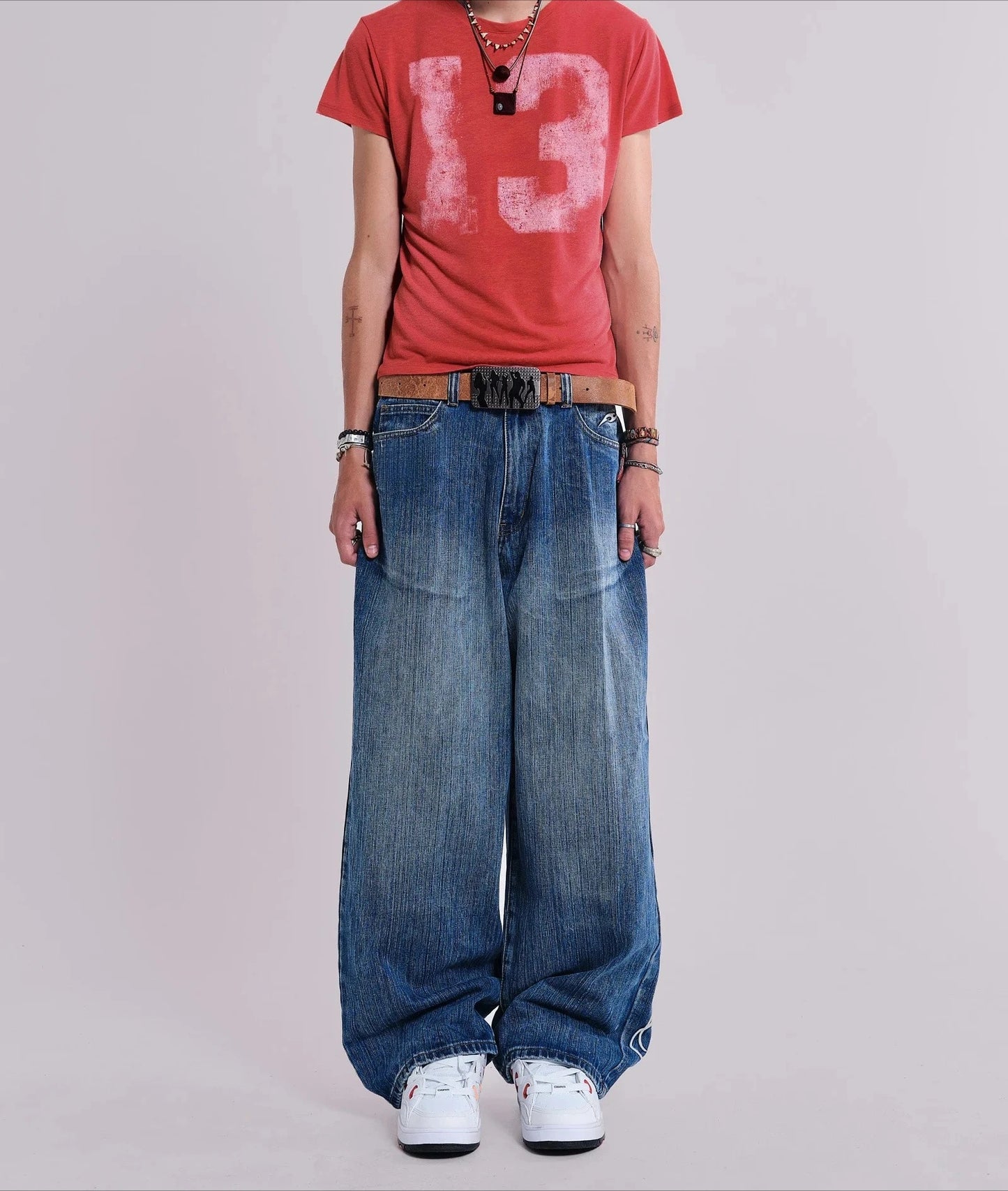 Vintage South Pole Black Denim Jeans Men's