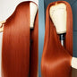 Body Wave Orange Ginger Lace Front Wigs