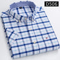 Plus Size Men Plaid Striped Formal Business