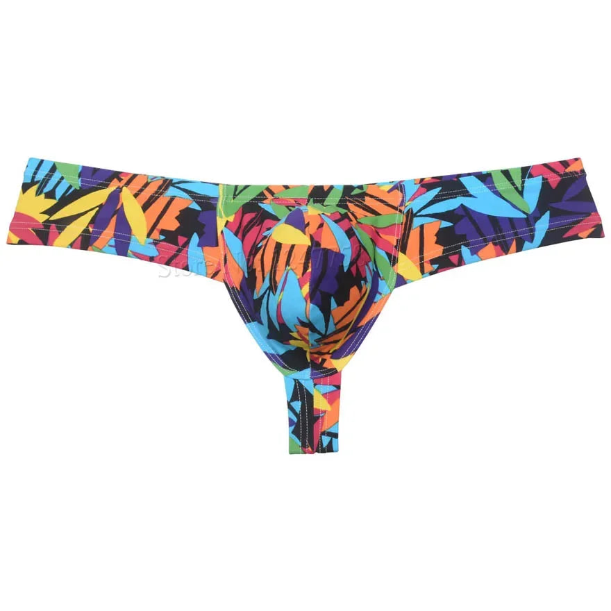 Mens Underwear Nylon Boxer Pouch Breathbale