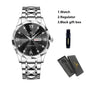 Diamond Luxury Night Glow Double Calendar Quartz