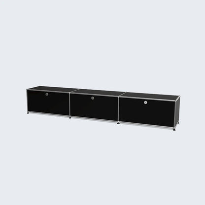 Metal Storage Display Cabinet Living Room