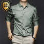 Men's Long Sleeve Luxurious Wrinkle Resistant Shirts