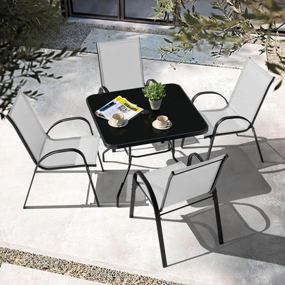 5 Piece Patio Dining Set, Outdoor Dining Furniture
