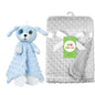 Personalized Baby Security Blanket Comforter Tags Rattles