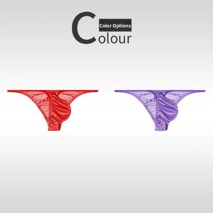 Low Waist Ice Silk Smooth Men's e Underwear