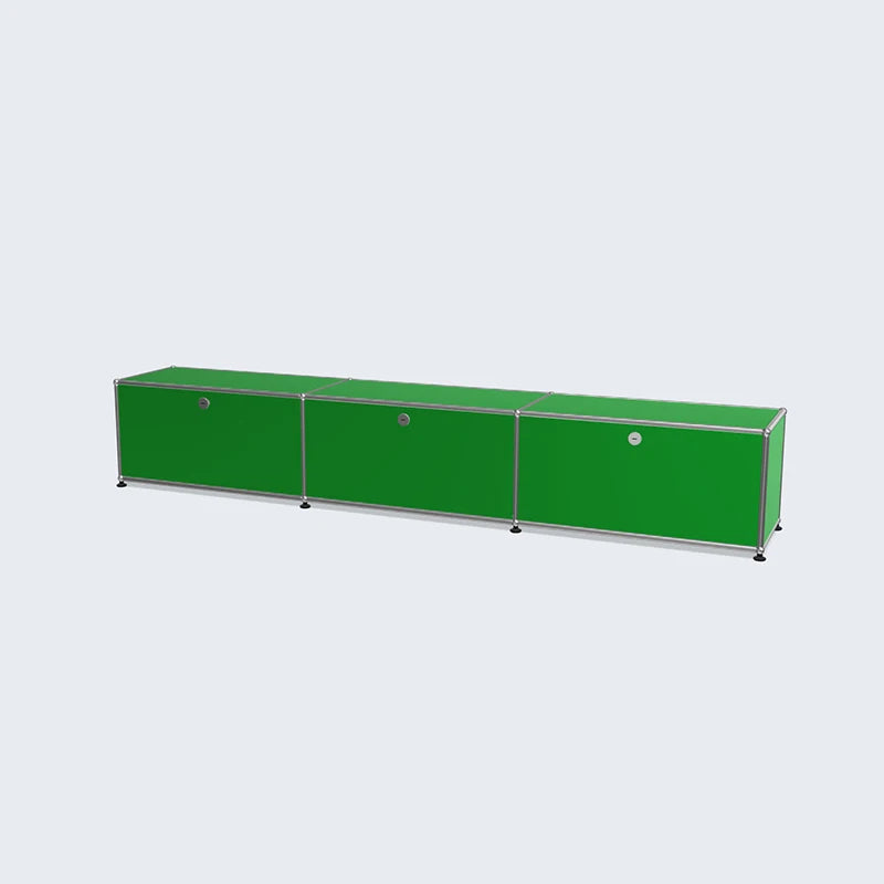 Metal Storage Display Cabinet Living Room