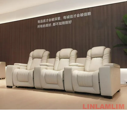 Luxury Recliner Genuine Leather Sofa Chair