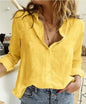 Vintage Cotton Linen Casual Tops Womens Fashion