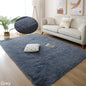 White Fluffy Modern Home Decor Rug Non-Slip