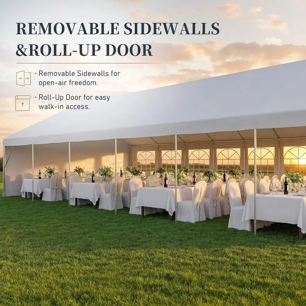 Waterproof Outdoor Party Tent with Removable Walls
