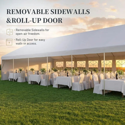 Waterproof Outdoor Party Tent with Removable Walls